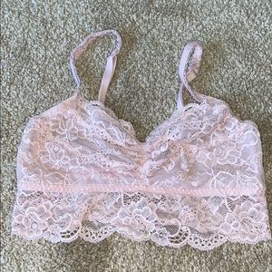 Pink bralette